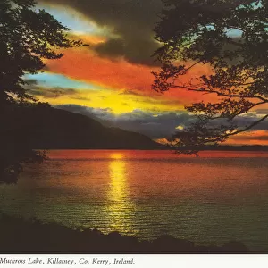 Sunset over Muckross Lake, Killarney, County Kerry