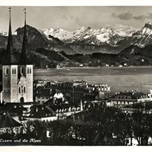 Switzerland - Lucerne and the Alps