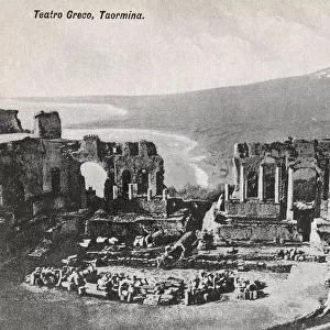 Taormina, Sicily, Italy - Greek Theatre
