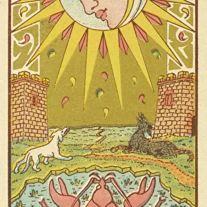 Tarot Card 18 - La Lune (The Moon)
