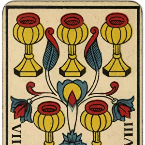 Tarot Card - Coupe (Cup) VIII