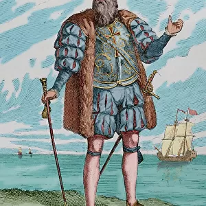 Vasco da Gama (1460-1524). Portuguese explorer