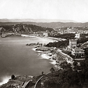 View of Nice, France, circa 1890s