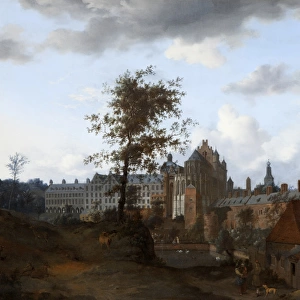 A View of the Palace of the Dukes of Brabant, Brussels