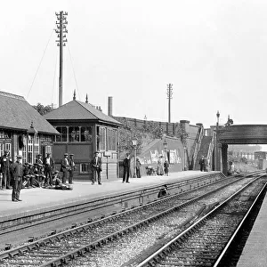Wombwell Midland Railway Station early 1900s