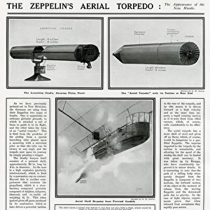 Zeppelins aerial torpedo by G. H. Davis
