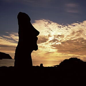 Moai, Easter Island (Rapa Nui), Chile, South America