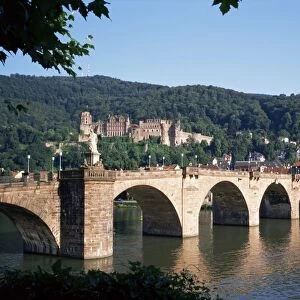 The Old Bridge over the River Neckar