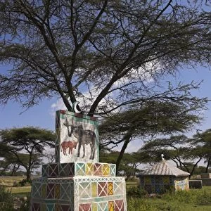 Oromo graves near Meki, Rift Valley, Ethiopia, Africa