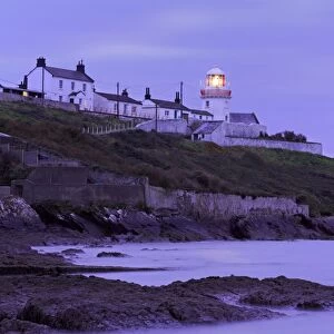 Roches Point Lighthouse, Whitegate Village, County Cork, Munster, Republic of Ireland, Europe