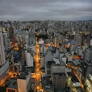 Skyline of Sao Paulo, Brazil, South America