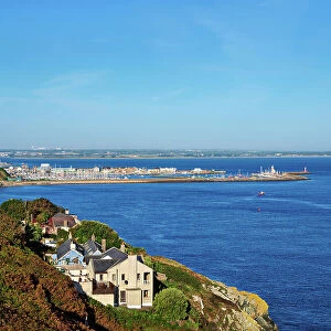 Howth, elevated view, County Dublin, Ireland