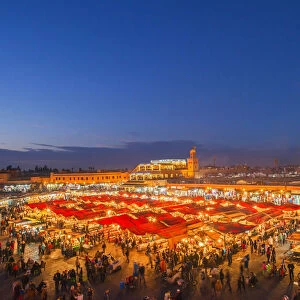 Jemaa el-Fnaa square, Marrakech, Morocco