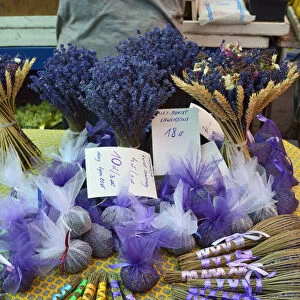 Lavender in the market. Krakow, Poland