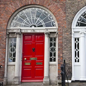 Republic of Ireland, Dublin, Merrion Square, Georgian Doors