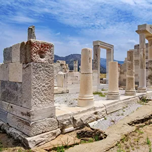 Temple of Demeter, Sangri, Naxos Island, Cyclades, Greece