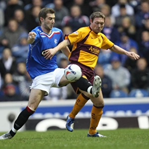 Rangers Triumph: Thomson and McGarry Clash in Exciting 3-1 Victory over Motherwell at Ibrox