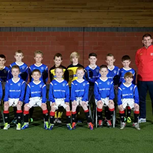 Soccer - Rangers U10s Team Picture - Murray Park