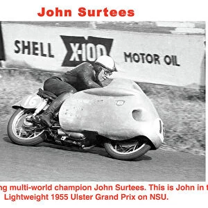 EX John Surtees NSU 1955 Lightweight Ulster Grand Prix