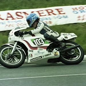 Hansrudolph Brungger (Yamaha) 1981 Formula 3 TT
