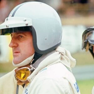 Denny Hulme and Bruce McLaren, racing drivers