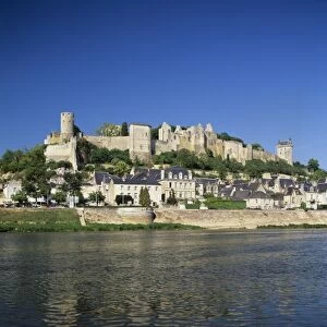 France, Centre, Indre et Loire, Chinon, Loire Valley, River Vienne, Chateau