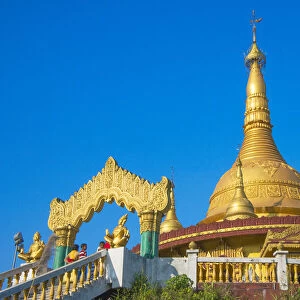 Golden Temple, the largest Theravada Buddhist temple in Bangladesh