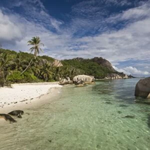 Seychelles, La Digue Island, L Union Estate Plantation, Anse Source D Argent