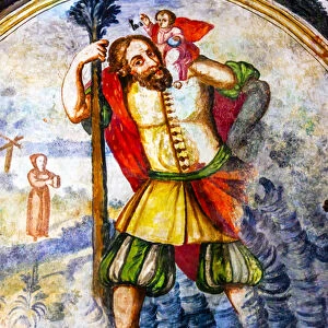 Spanish Explorer Angel Fresco Sanctuary of Jesus Atotonilco Mexico