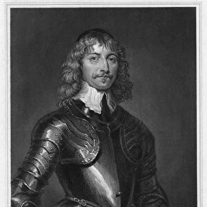 1st MARQUESS OF MONTROSE. James Graham (1612-1650). Scottish general. Line engraving