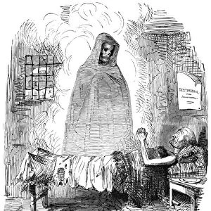 BRITISH POVERTY, 1845. The Poor Mans Friend. Cartoon by John Leech from Punch, 1845