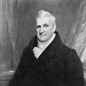 EDWARD PHILIP LIVINGSTON (1779-1840). American statesman. Oil on panel by John Vanderlyn