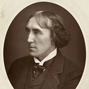 HENRY IRVING (1838-1905). English actor. Photographed, c1883
