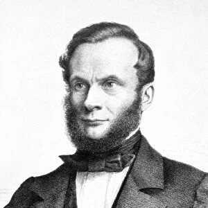 RUDOLF CLAUSIUS (1822-1888). Rudolf Julius Emanuel Clausius. German mathematical physicist