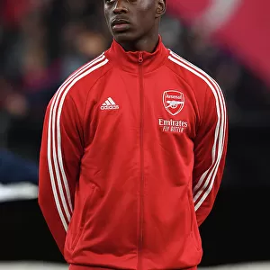 Arsenal's Albert Sambi Lokonga in UEFA Europa League Action: Arsenal vs. FC Zurich (2022-23)