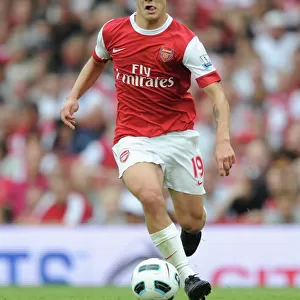 Jack Wilshere (Arsenal). Arsenal 6: 0 Blackpool, Barclays Premier League