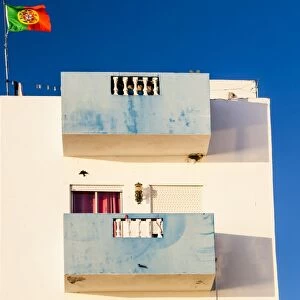 An apartment building in Alvor, Portugal