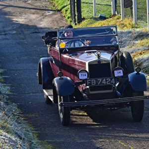 VSCC New Year driving tests, Brooklands, January 2020