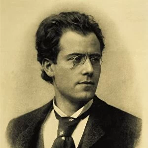 Austria, Vienna, Portrait of Gustav Mahler