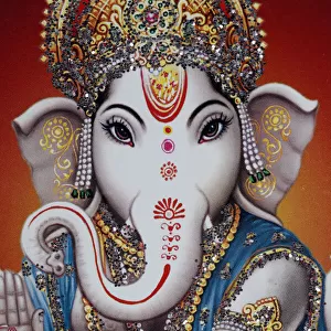 Ganesha or Ganapati : the elephant headed Hindu god