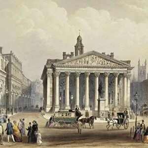 London, Bank of England and The Stock Exchange, 1851