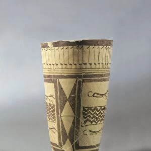 Vase depicting greyhounds, found in Susa