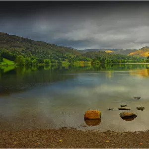 Grasmere lake, in the Lake district, Cumbria, England