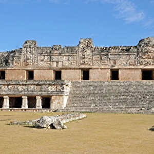 Ancient Mayan Nunnery Quadrangle