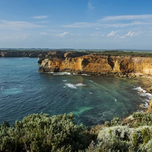 Bay of islands rock formations along the Great Ocean Road, Victoria, Australia