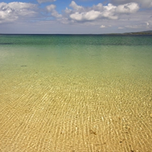 Clear Waters At Ballyconneely Beach In The Connemara Region