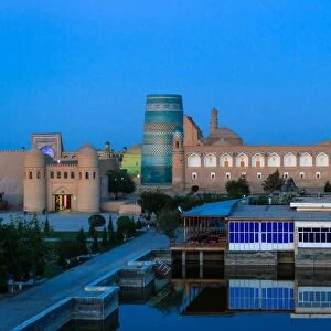 Evening in Khiva, Uzbekistan