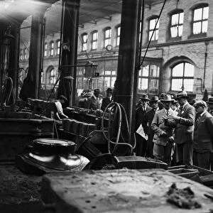 Germans Visit GWR Works