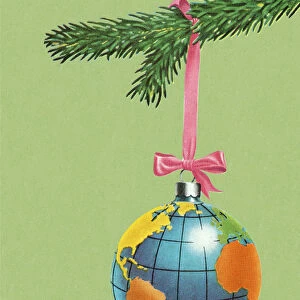 Globe Christmas Tree Ornament