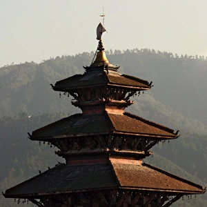 A Pagoda Temple in Nepal